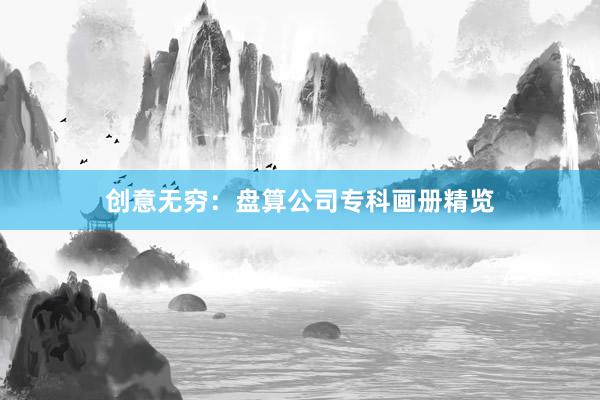 创意无穷：盘算公司专科画册精览